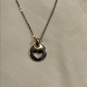 Tiffany & Co 925 Heart Pendant